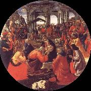 Domenico Ghirlandaio, The adoration of the Konige